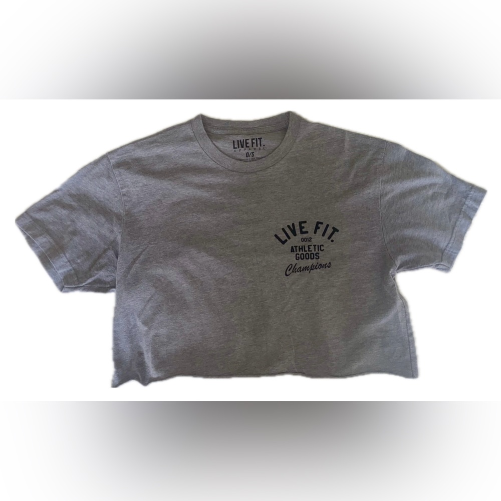 Live Fit cropped workout t-shirt